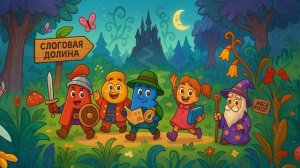 Приключение в Буквограде ｜ Добрая сказка с картинками