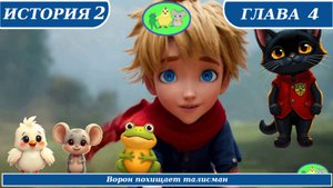 Цыплёнок Утя. История 2. Глава 4 "Ворон похищает талисман Алмазиниц"