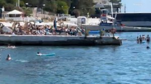 Сочи Адлер Центральный пирс сегодня 29 июня 2025. Море и погода в Адлере сейчас, обстановка на пляже
