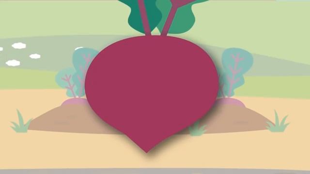 🌸🍎 Весёлые песенки для детей - Фрукты, Овощи, Цветочки - Красный Трактор едет и поёт