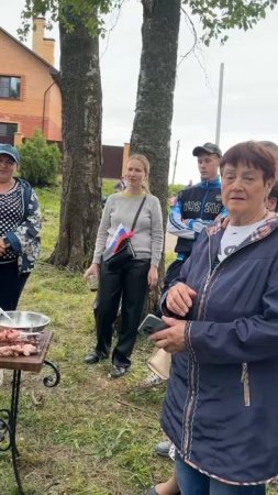 Куря рожновое на фестивале "Бологовский разгуляй"