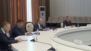 Глава МИД России провел встречу с министром иностранных дел Киргизии