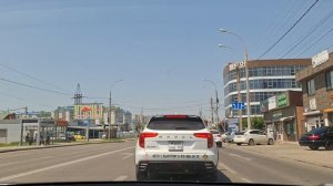 Краснодар. ул. Российская. суббота, без пробок