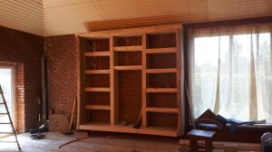 Шкаф из тополя