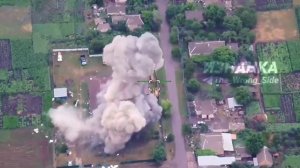 Южно-Покровское направление. ВС РФ нанесли удары "Геранями" по ПВД УГИЛ в н.п. Шахово