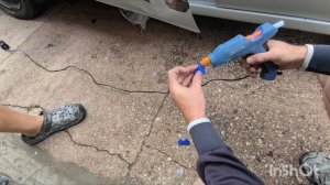 Лёша с Темой восстанавливают машину после аварии.29.06.25