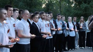22 июня - акция СВЕЧА ПАМЯТИ,Волгодонск, парк Победы, поляна звёзд городов-Героев