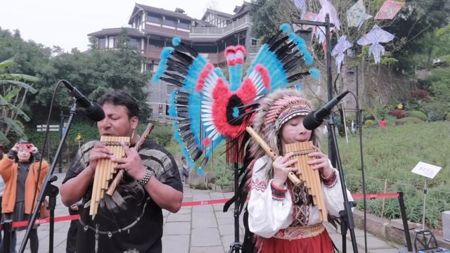 Quena y Zampoña - Athos , Música Andina - Jean Atauje y Aileen 🪈🌈