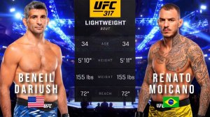 БЕНЕЙЛ ДАРИУШ ПРОТИВ РЕНАТО МОИКАНО ПОЛНЫЙ БОЙ UFC 317