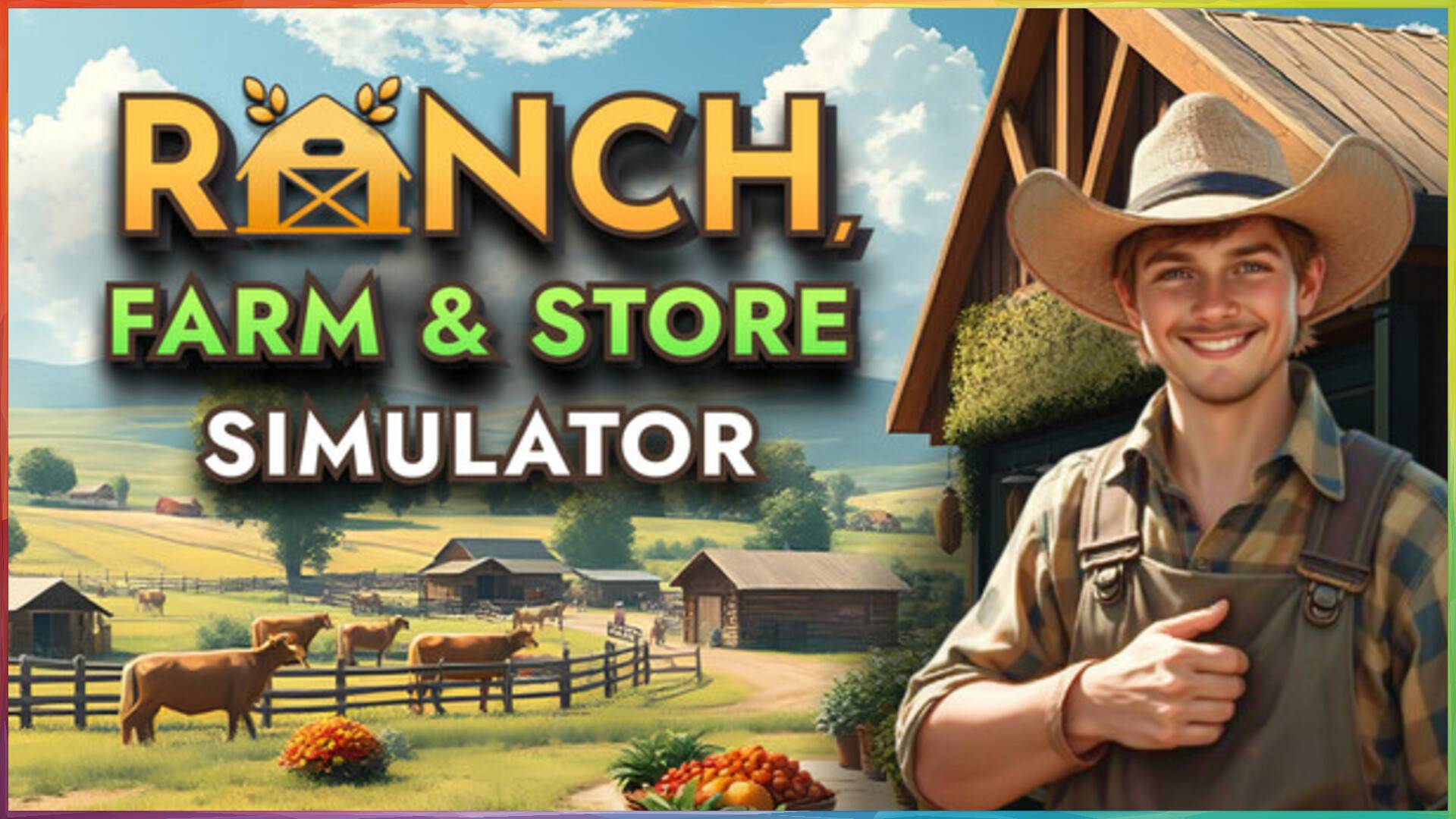 Ranch Farm and Store Simulator #1 Первый взгляд,Открываю бизнес!