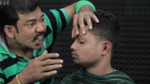 Asim Barber Head And Body Massage With New Tool ｜ Hair Crack Neck Crack Ear Crack ASMR For Sleep