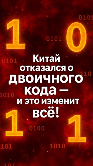 Забудьте про 0 и 1 — Китай пишет новую историю ИИ
