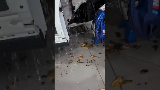 Дренажи в авто чистка .