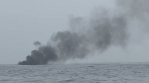 Во Владивостоке сгорел туристический катамаран / События на ТВЦ