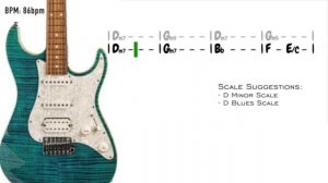 Soulful Funk Backing Track in Dm