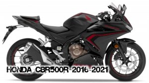 Honda CBR500R 2016-2021||| мотопластик.рф