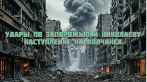 Новости СВО Сегодня- Удары по Запорожью и Николаеву Наступление на Волчанск
