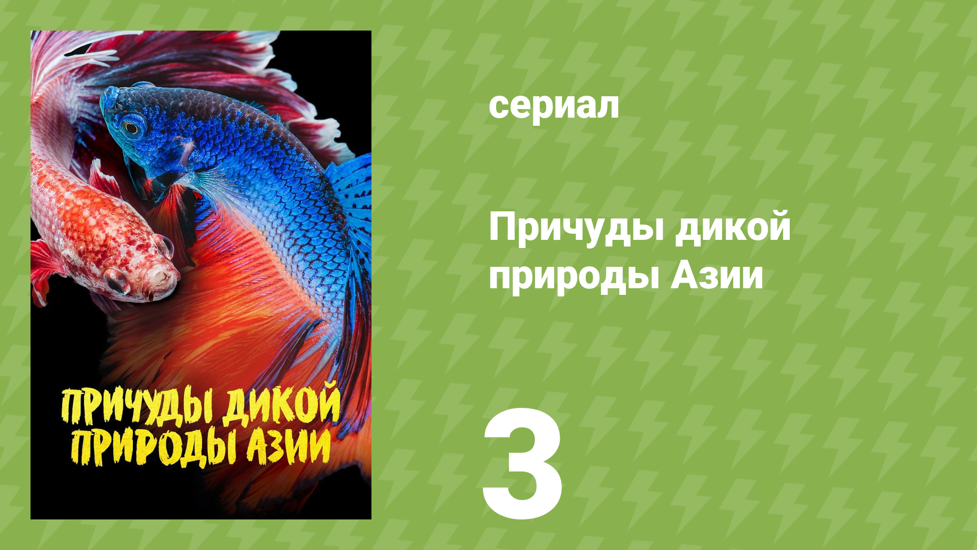 Причуды дикой природы Азии 3 серия «Мутанты» (документальный сериал, 2021)
