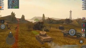 World of Tanks Blitz "Jackson" - не пробил (android)