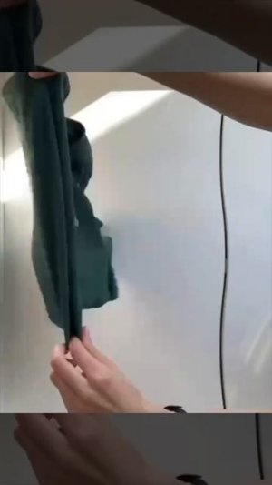 ◀️Как быстро и аккуратно сложить футболку