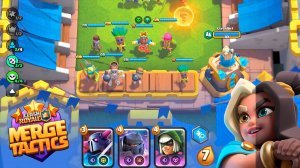 ИГРАЮ в НОВЫЙ РЕЖИМ Clash Royale — ЭТО ПРОСТО БОМБА! MERGE TACTICS
