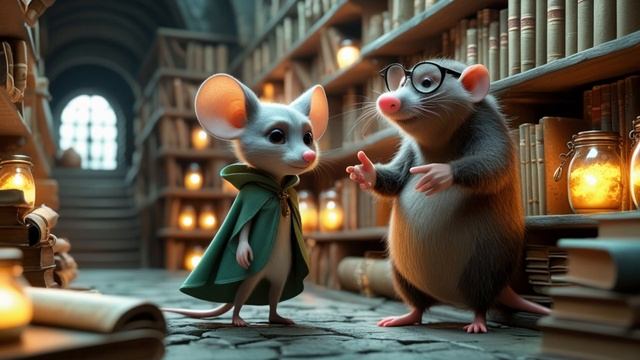 Тыковка и Тайная Комната 🐭✨ ｜ Добрая сказка для детей