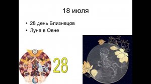 Лунный календарь июль 2025