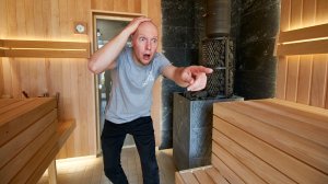 Заказчик доделал за нами баню и вот что вышло