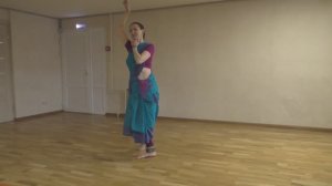 Саджни  | Кришна Прасанг | Стиль Одисси | Экзамен за 6 курс | ЕЛЕНА КАНЯЗЕВА