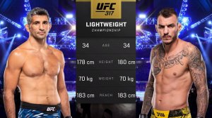 Бенил Дариуш против Ренато Мойкано Полный бой - UFC 317
