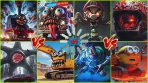 8 Монстров, выполняющих задание - Вращающееся колесо 55