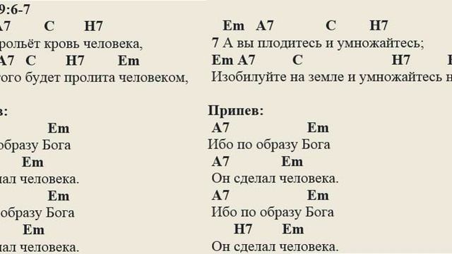 Бытие 9:6-7