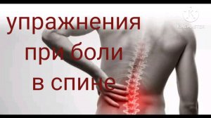Гимнастика для позвоночника -ЛФК.