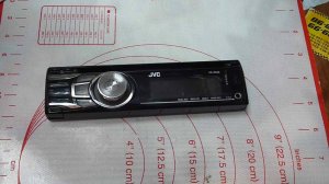 Ремонт панели магнитолы JVC