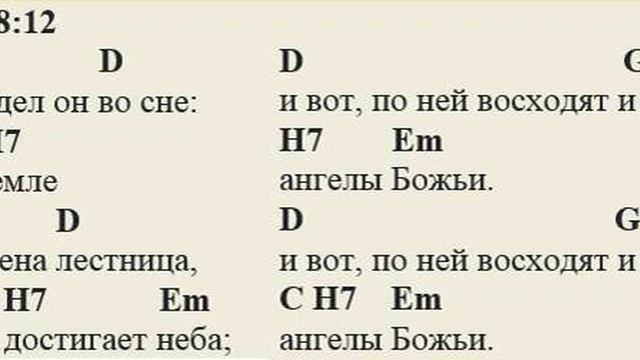 Бытие 28:12