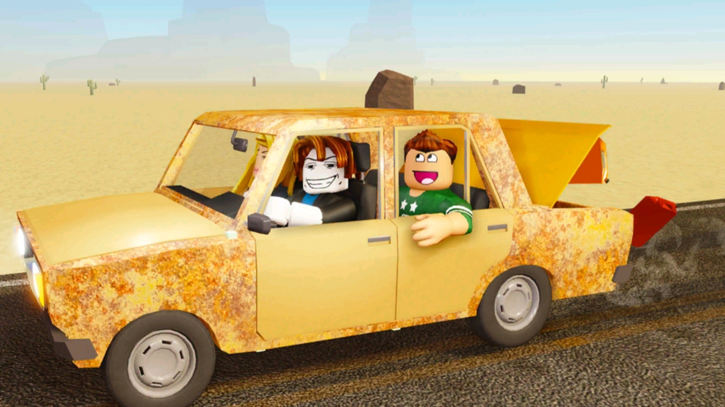 Всё в пыли!﹥ Пыльная поездка Roblox. Мощный Андроид, BlueBoy.