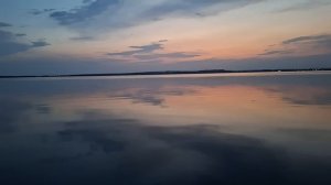 Вечером с берега в городе А