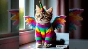 Радужный котик#