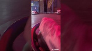 я катался в парке на автодроме