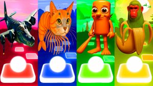 БОМБАРДИРО КРОКОДИЛО 🆚 ТРИПИ ТРОПИ 🆚 ТУН ТУН ТУН САХУР 🆚 ШИМПАНЗИНИ БАНАНИНИ | Tiles Hop №27