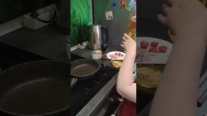 Глазунья с беконом от Даши