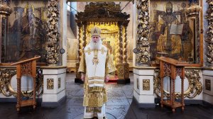 Проповедь митрополита Каширского Феогноста в Донском ставропигиальном мужском монастыре 29.06.25