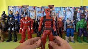 Обзор фигурок супергероев Marvel