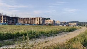 Закатный ЖК Кипарис Сукко 28 июня 2025 года в предчувствие дождя