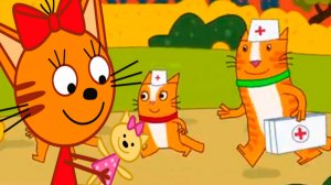 ТРИ КОТА - ДОМАШНИЕ КОТИКИ - Игровой мультик для детей