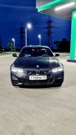 Стильный круиз BMW G20D: закатная фотосессия