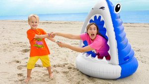 Влад и Ники. Крис и мама показывают правила безопасности для детей!