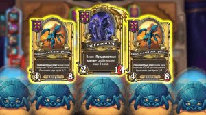 Hearthstone. Поля сражениЙ.Изи топ 1 на жуках)Жуки почти 1000/1000)