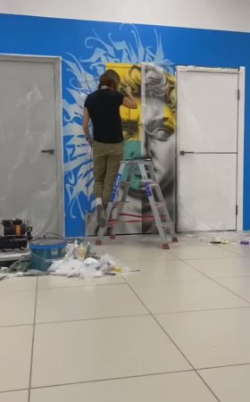 Декорирование двери скрытого монтажа
