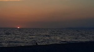 Абхазия закат на море